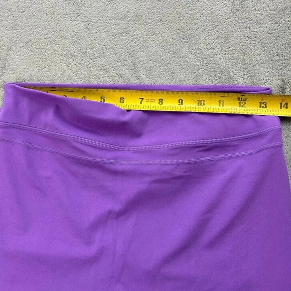 Alphalete Leggings Womens XL Purple Scrunch Athleisure Workout Gym Active 24” - Picture 6 of 10